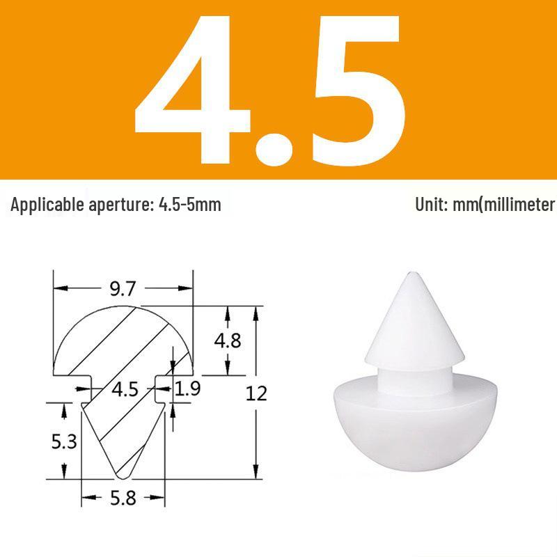 High-Temp Resistant Silicone Rubber Stopper with Card Slot Sealing Cap