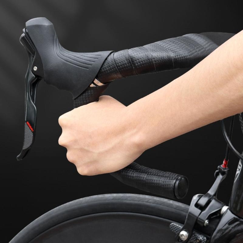 Bicycles Handle Grip Cycling Shock Absorbing Handlebar Nonlip Bikes Handle Cover Handle Sleeves for Mountain Bicycles