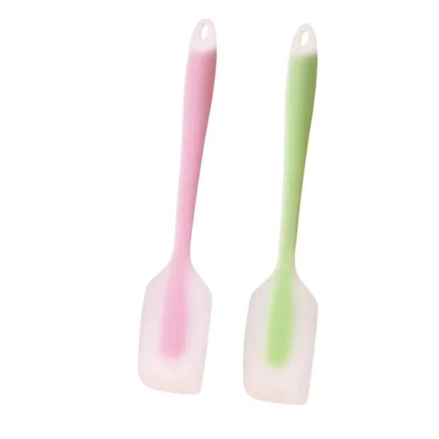 Silicone Spatula 0.01: Heat-Resistant One-Piece Baking Scraper for Cake Cream