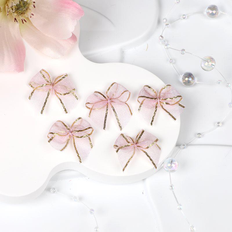 Deluxe Handmade Bow Tie & Lace Trim DIY Set for Accessories