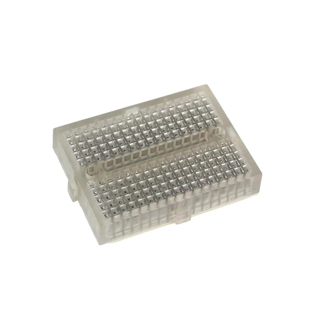 SYB-170 Mini Solderless Prototype Breadboard 170 Tie-points Mini Board 35x47mm Black Red Yellow Blue Green for Small DIY Kits