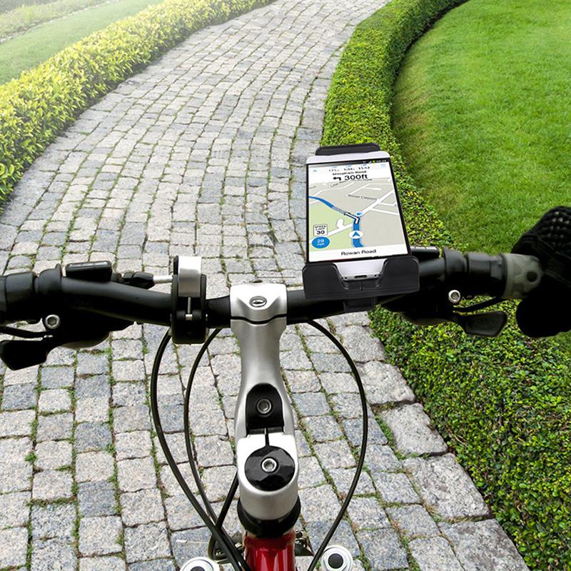 1Pc Bike Tablet Holder Indoor Gym Treadmill Handlebar Bracket Stand For Tablet Mobile Phone Support For 4-12Inch Devices Ipad