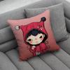 Cartoon Doll HHironoS Pillow Case Pillow Case Living Room Sofa Cushion Cover Suitable For Home Bedroom Room Decoration