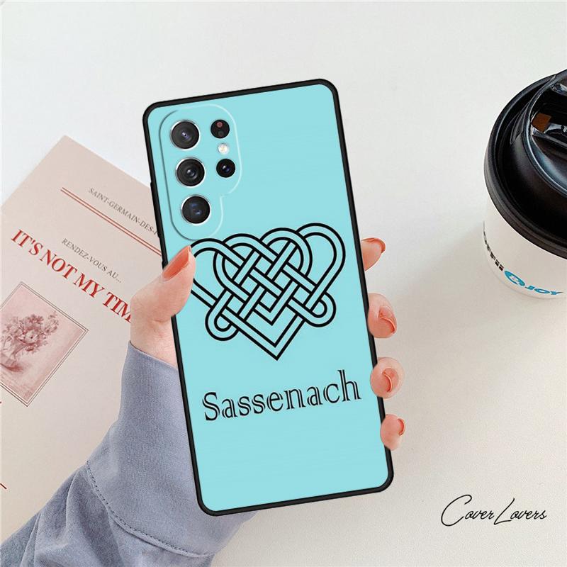

Outlander Sassenach Design phone case For Samsung Galaxy S24 S25 S23 S22 Ultra Note 10 20 Plus S20 S21 FE Cover Note10 Pro(Plus)
