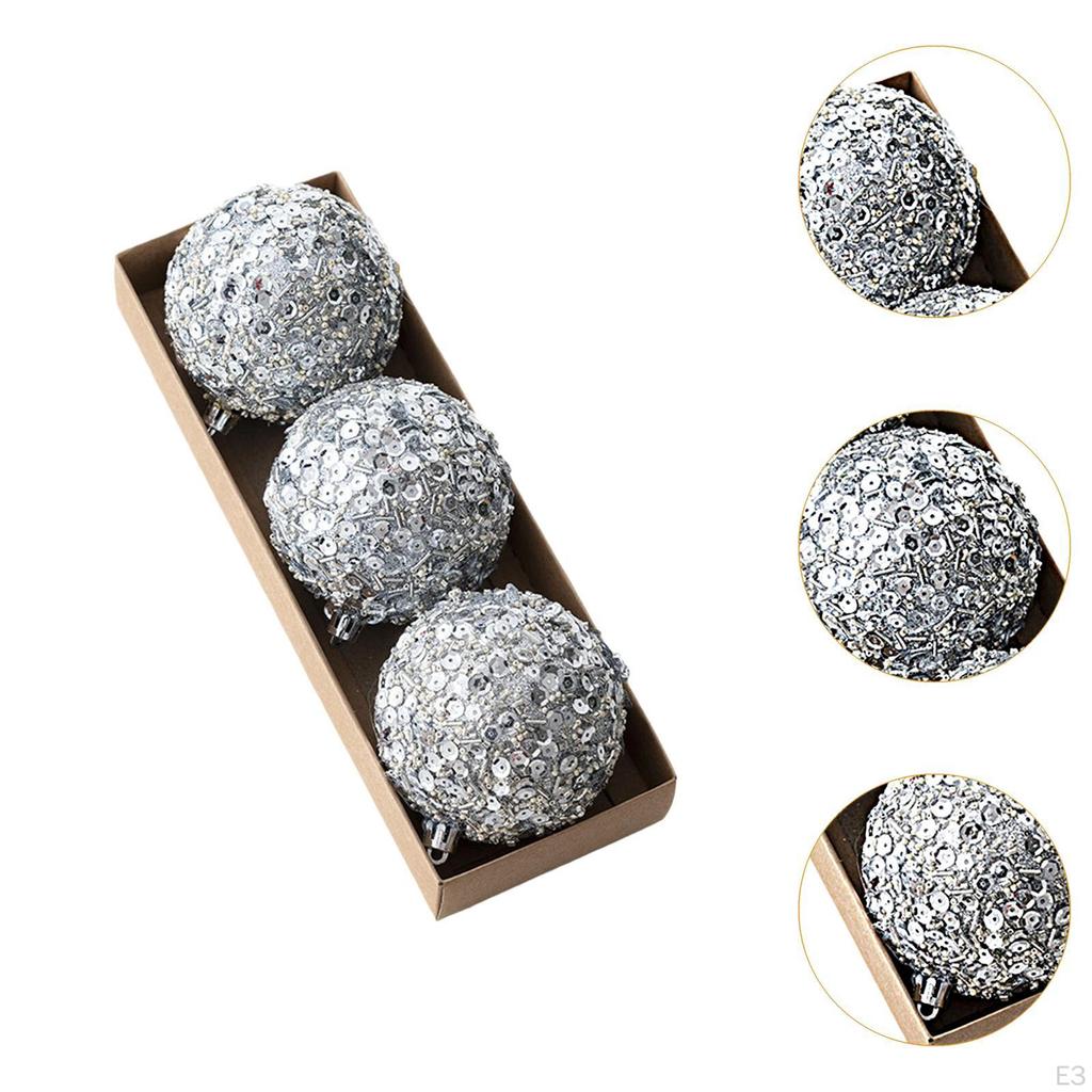 Christmas Ball Set Tree Decorations Handy DIY Projects Decorative Balls for