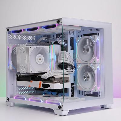 120mm Case Cooler Fan 800-1800RPM 5V 3Pin ARGB Chassis Fan 4Pin PWM Quiet Case Fan for PC Case Cooling System CPU Water Cooler