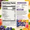 Lotte Mixed Fruit Flavored Soft Candies 70g | Rich Fruity Aroma, Soft & Chewy Bite, Portable Share Pack