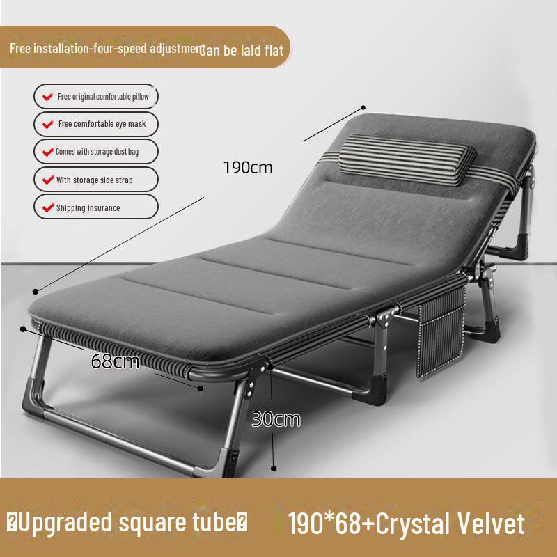 Portable Folding Recliner Bed for Office or Home Nap