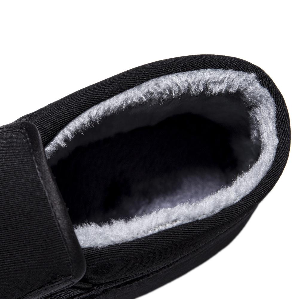 Unisex Autumn Winter Boots Padded Thickened Warm Cotton Casual Slip-on Comfortable Soft Elderly Outdoor Hiking Winter Shoes