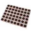 48Pcs 25Mm Round Rubber Bicycle Tire Patch Cycle Repair Tools Tube Puncture