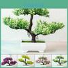 Stunning Bonsai Simulation Artificial Pine Tree Pot Plant For Home And Office Decor