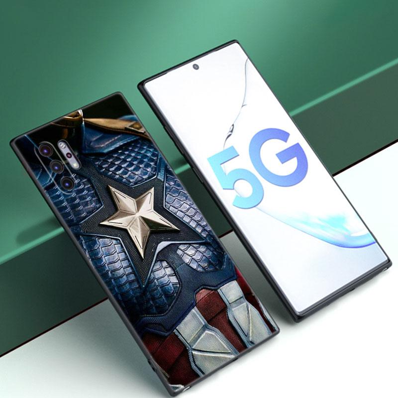 

Чехол для телефона Щит Капитана Америки Стива для Samsung Note 10 Lite 20 Ultra M04 M13 M32 4G M52 M53 M54 M55 5G M11 M12 M21 M31 M51 Samsung M31