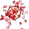 100pcs Mini Ladybugs Wood Craft Ladybugs Self-adhesive Mini Refrigerator Paste for Kid Home Decor Ornament DIY Craft Art Project
