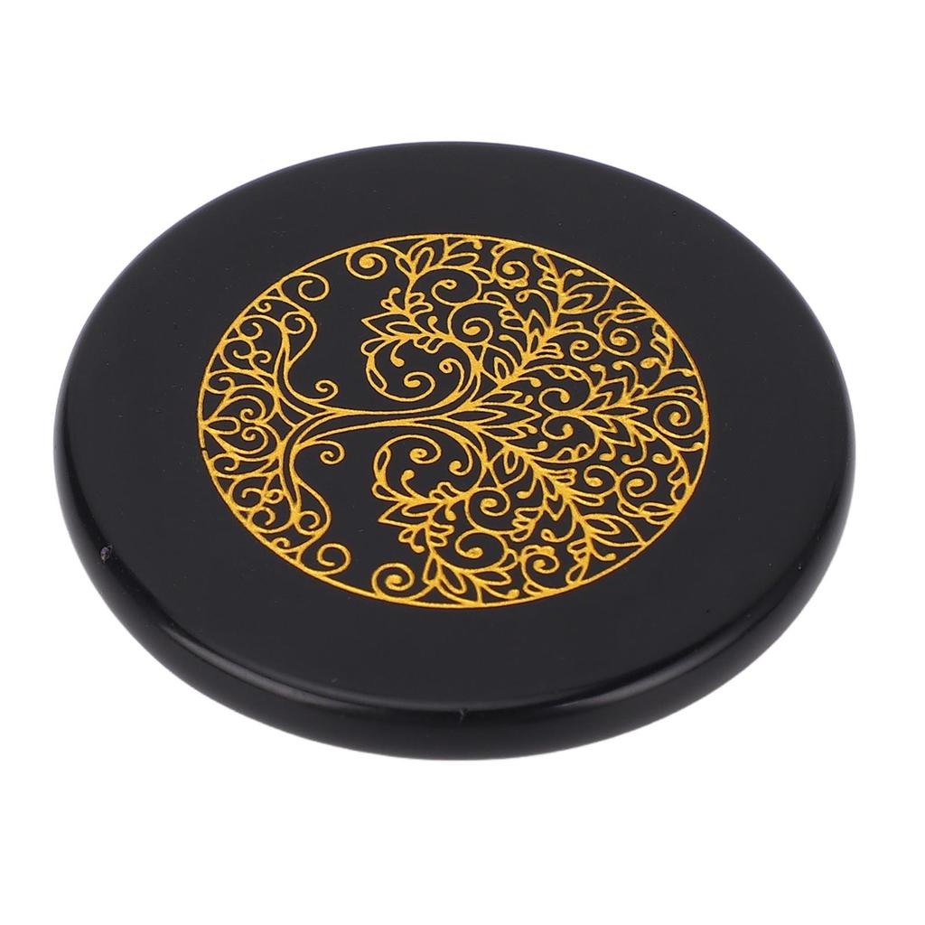 Engraved Rune Stone Symbol Encouragement Stone for Yoga Meditation Holiday Present Type 2
