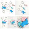 Animal Shape Stylish Keyrings Set Great for Anniversaries Valentines Birthdays