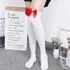 Sexy Thigh-High Bow Stockings for Women Pantyhose Breathable Black White Stocking Thigh Over Knee Stockings Cosplay Gifts