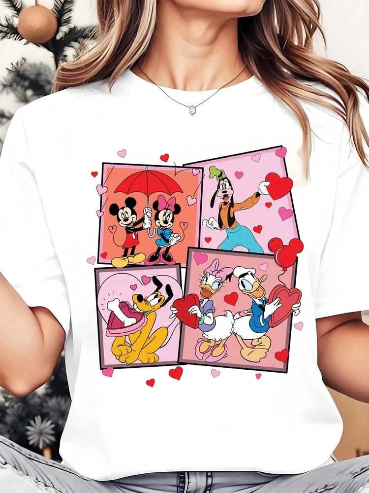 TShirt Valentines Mickey Minnie Everyday Unisex S