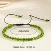 4mm Mini Energy Gemstone Bracelets Natural Stone Beaded Strand Light blue turquoise  Bracelet
