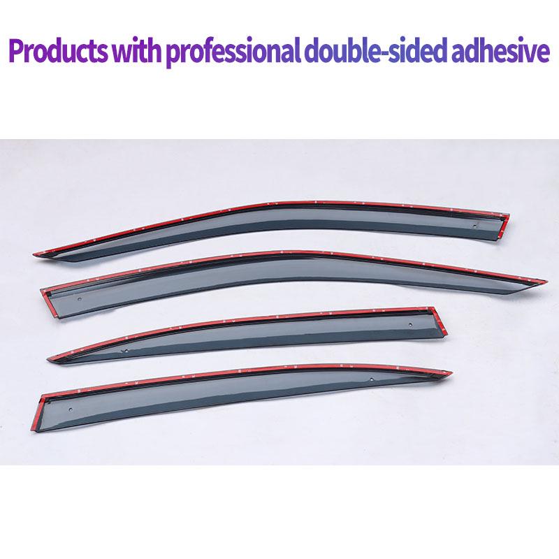 Alfa Romeo Stelvio Window Visor and Wind Deflectors