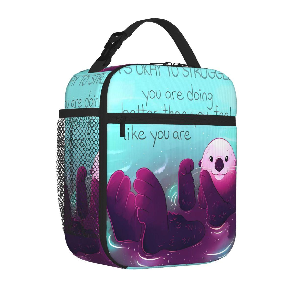 Bestselling You Are Doing Better Than You Feel Like You Are Everyday Use Portable Lunch Bag Family Outing Insulated Lunch Pouch One Size