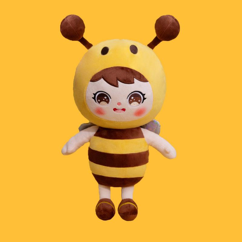 Adorable Bee Plush Doll: Soft Toy, Home Decor & Pillow Gift 30cm
