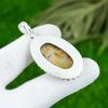 Natural Polka Dot Agate Gemstone Pendant 925 Sterling Silver Jewelry For Women