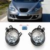 Car Lights Front Bumper Fog Light Lamp Without Bulbs For Seat Altea Before Facelift 2004 2005 2006 2007 2008 2009