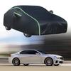 Car Cover Waterproof Oxford Cloth Cover Outdoors Full Car Covers with Reflective Strips Sun, and Dust Protection