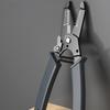 High Carbon Steel Cable Stripping and Crimping Tool with Ergonomic Handle Wire Cutter Cable Stripper for Comfortable Use