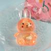 Festive Glitter Rabbit  Frog Squeeze Toy, Slow Rebound Hand Ball, Soft Stress Relief Decor for Relaxation and Holiday Gift Presents