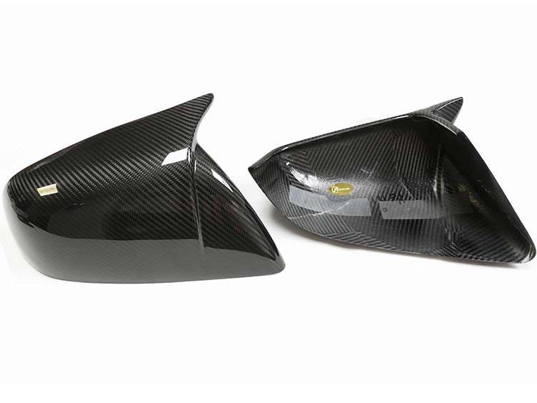 Tesla Model X Carbon Fiber Rearview Mirror Cover