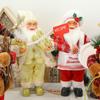 30cm Dekoracja Świąteczna do Domu Lalka Świętego Mikołaja Dekoracja na Imprezę Navidad Ozdoby Świąteczne Prezent Noworoczny