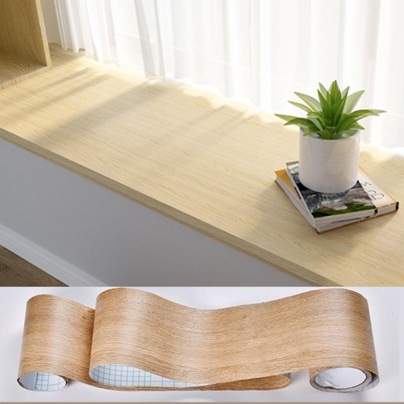 

5mx10cm Self Adhesive Skirting Line Home Decor Windowsill Living Room Floor Tile Sticker Waterproof Corner Wallpaper