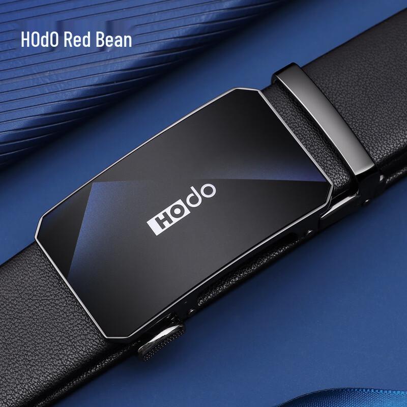 

Hodo Men s Genuine Leather Automatic Buckle Belt 120-125cm