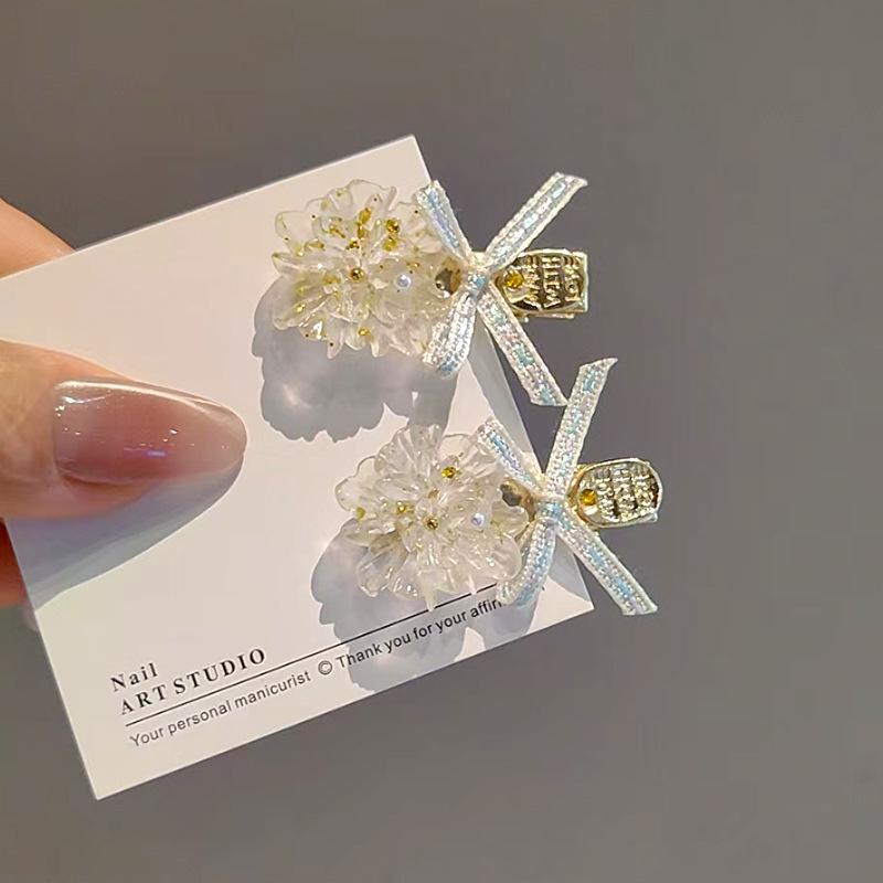 Elegant Fairy Flower Hair Clip: Chic Accessory for Girls and Women