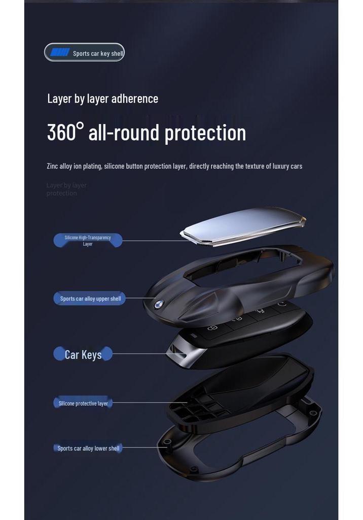 BYD D9 Key Case: 25 Styles Luxury Model with Metal Buckle for D9 DMI Honor Car Remote