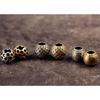 Jewelry Making Charm With Oversized Center Holes Copper Spacer Beads For DIY Bracelet Necklace Accessories