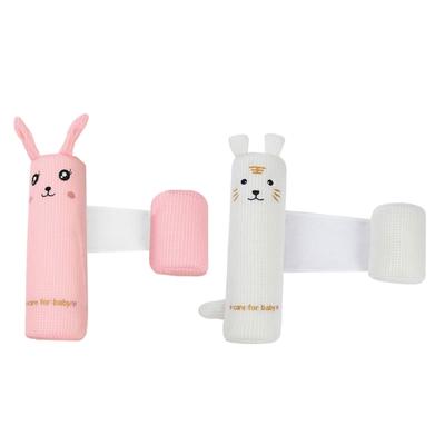 Cartoon Baby Side Sleeping Pillow Ergonomic Designing for Infants Toddler Breathable Fabric Lovely Pattern Easy Cleaning