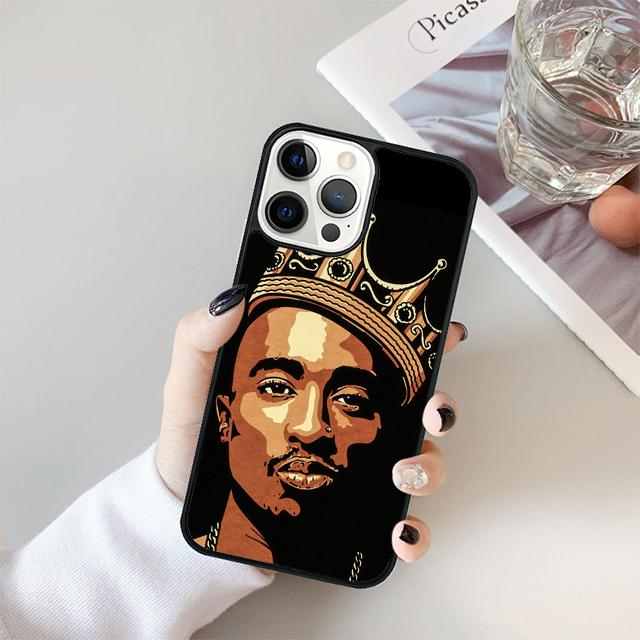 Tupac 2pac Shakur Handyhülle Für iPhone 17 Air 15 16 Hülle 14 13 11 12 Pro Max Max Plus Rückseite Schale