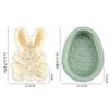 1/2PCS Easter Silicone Mold Cake Diy Color Silicone Qifeng Animal Shape Cake Mold Creative Easter Cartoon Animal Baking Mould