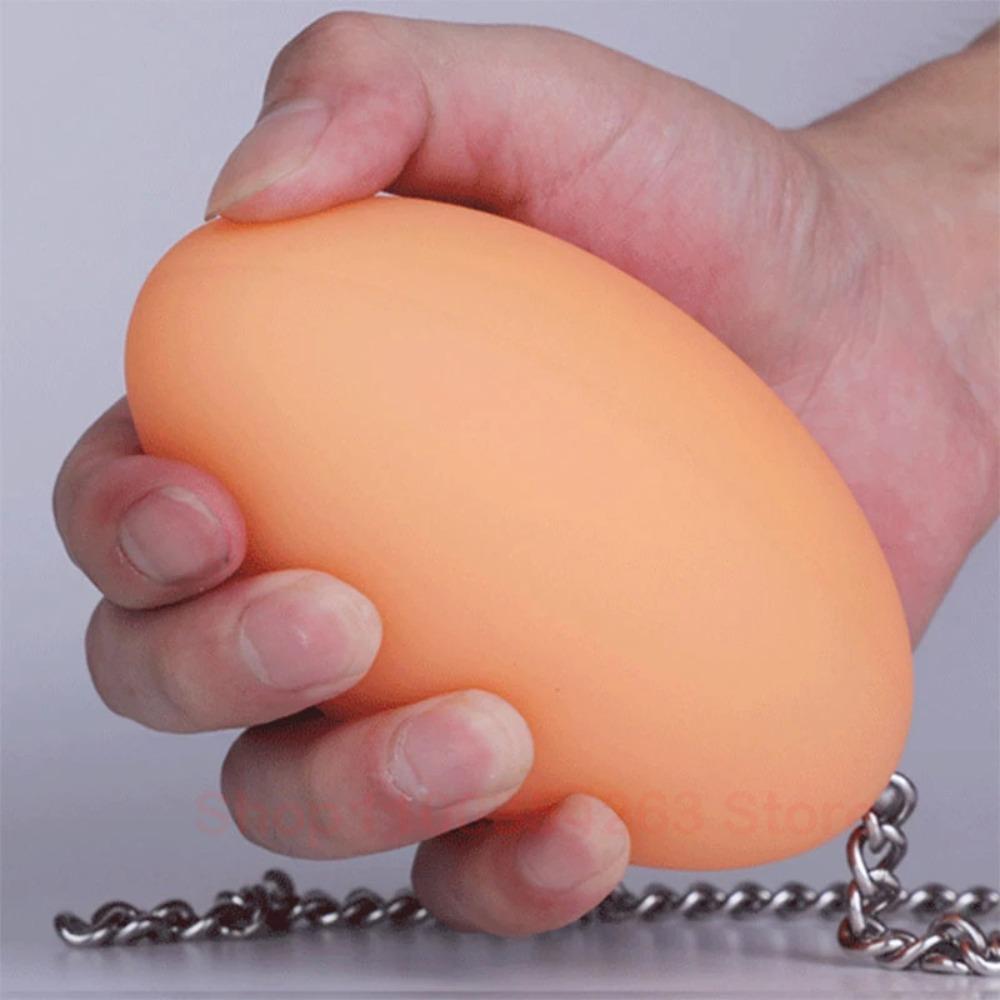 Soft Oversized Egg Huge Luminous Butt Plug Prostate Massager Vaginal Stimulator Anal Dilator Expansion Adult Sex Toys Anal Beads