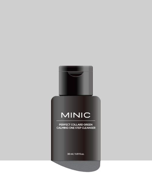 Minic Perfect Очищающее средство для лица «Капуста коллард» успокаивающее одношаговое 30 мл NONE