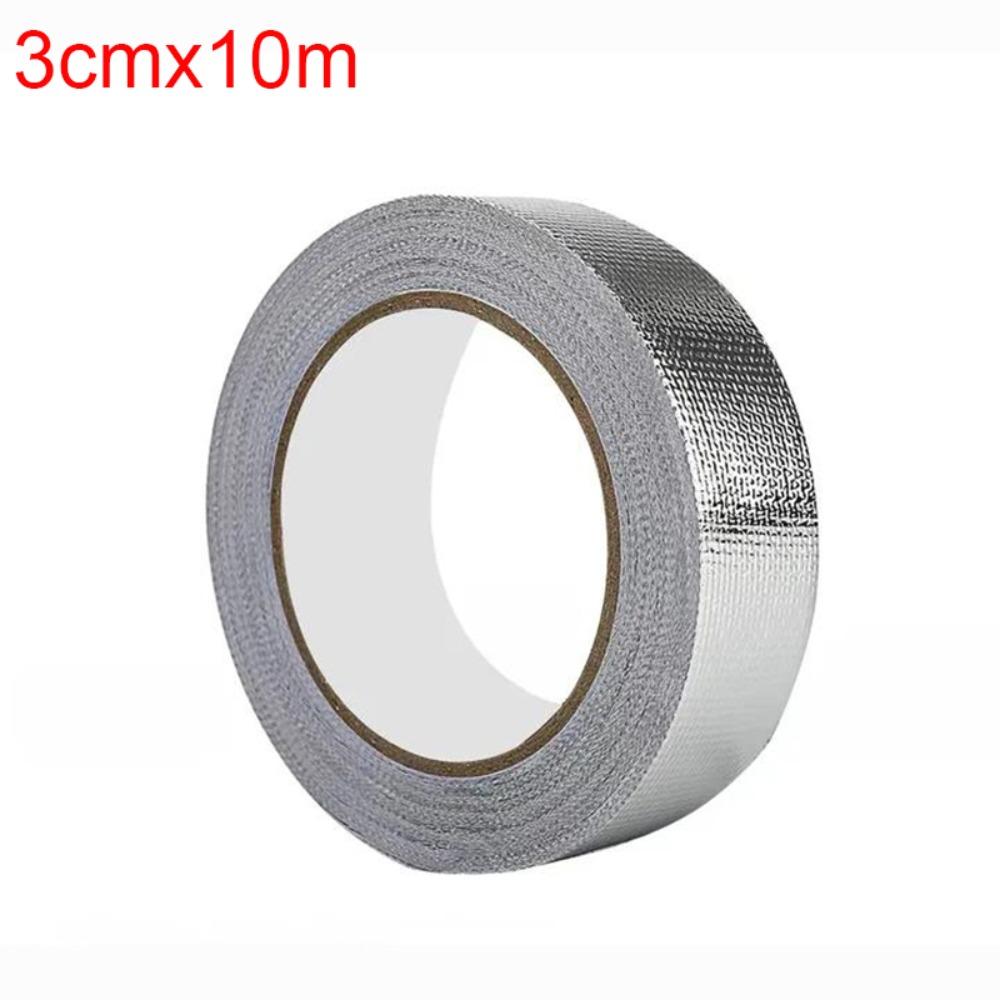 Self-Adhesive Aluminum Foil Tape High Temperature Fireproof Tape New Tin Foil Paper Tape