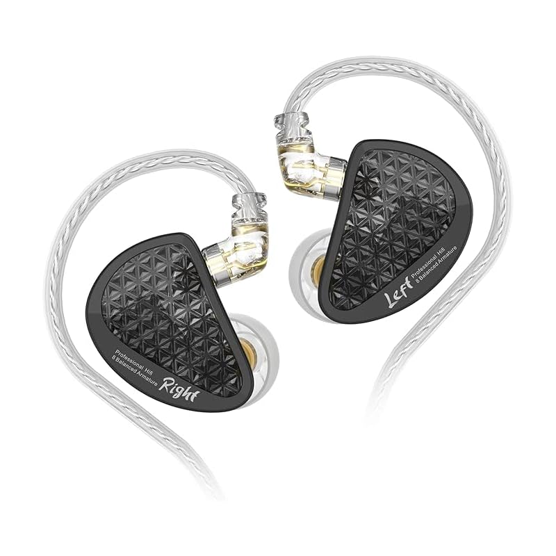 

KZ AS16 PRO high end earphones 16BA HIFI sound quality high acoustic performance best configuration earphones wired earphones 2pin 0.78mm Balanced