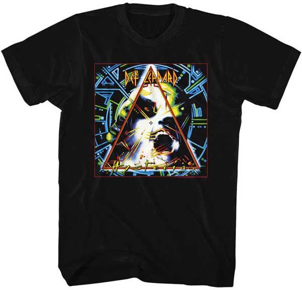 Def Leppard Hysteria Faces Men T Shirt Rock Band Music Merch XXXXL
