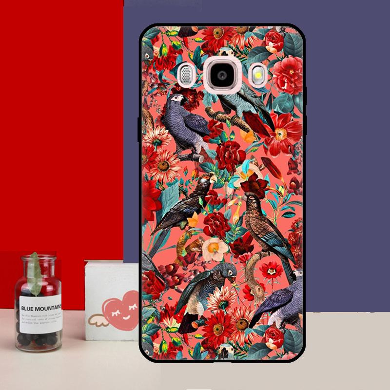 Garden Birds Case For Samsung Galaxy J3 J5 J7 2016 A3 A5 2017 A6 A7 A8 A9 J8 J4 J6 Plus 2018 Back Cover