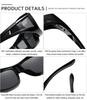SHEEN KELLY Polarized Square Fit Overglasses Sunglasses with Side Shield Wraparound Driving Protection Shades Lenses,