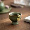 Shangqi Retro Hand-Pinched Ceramic Teacup