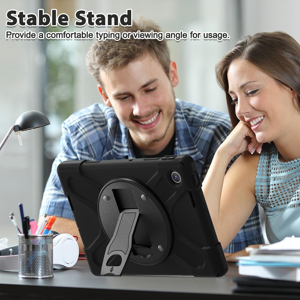 For Lenovo Tab 10.1 (2025) TB311XU/Zhaoyang K10C Case Kickstand PC+Silicone Tablet Cover