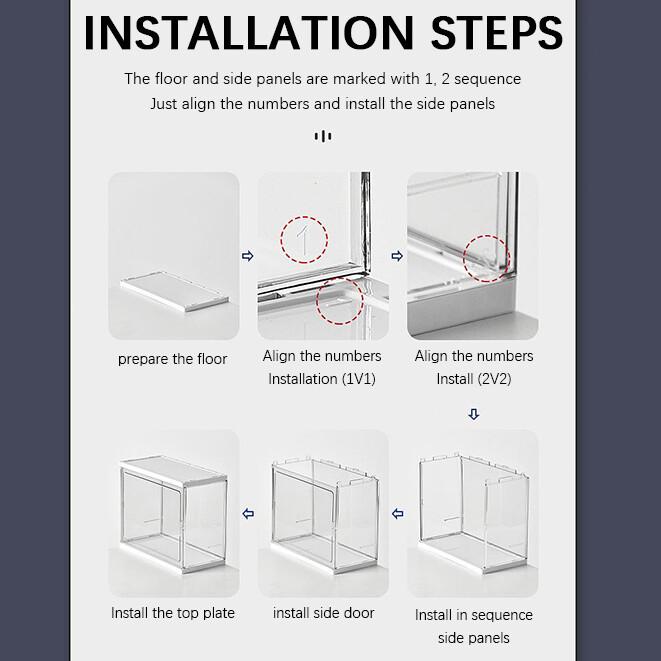 Perfume Storage Box Large Capacity Transparent Makeup Storage Box Multi-functional Desktop Organizer